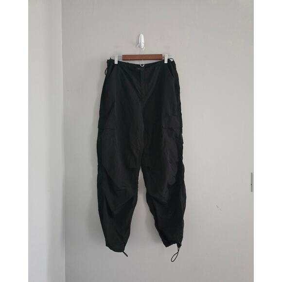White Fox Black Athletic Cargo Pants S - Picture 4 of 4